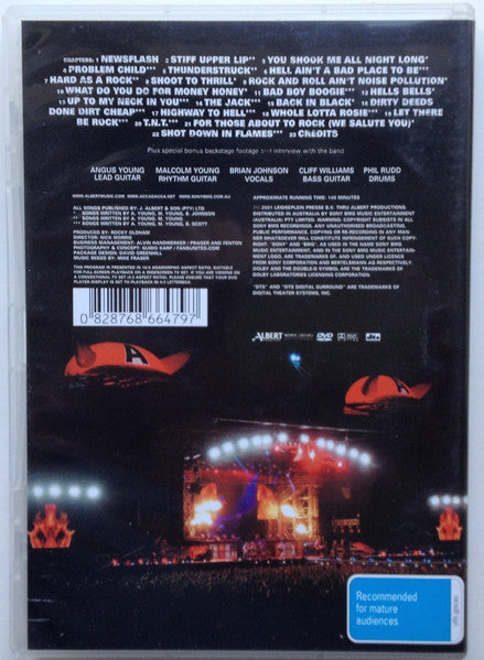 AC/DC : Stiff Upper Lip Live (DVD-V, PAL)