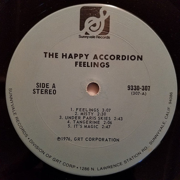The Happy Accordion : Feelings (LP)