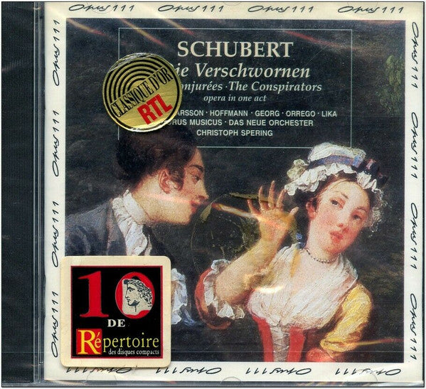 Schubert* - Isokoski* • Larsson* • Hoffmann* • Georg* • Orrego* • Lika* • Chorus Musicus* • Das Neue Orchester • Christoph Spering : Die Verschworenen (CD, Album)