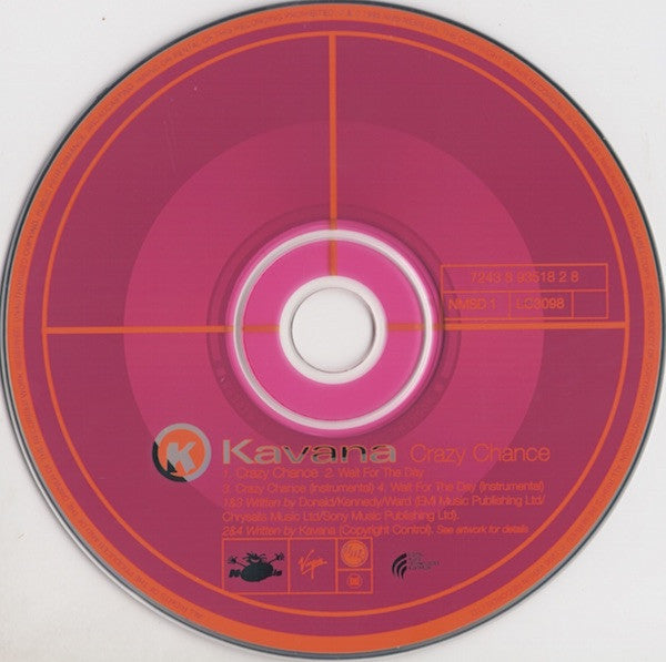 Kavana : Crazy Chance (CD, Single, CD1)