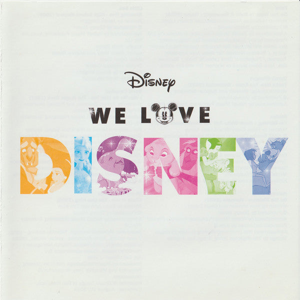 Various : We Love Disney (CD, Comp)
