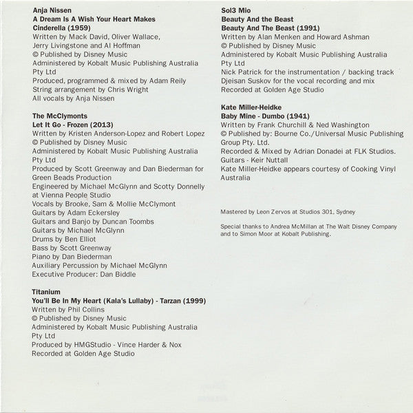 Various : We Love Disney (CD, Comp)