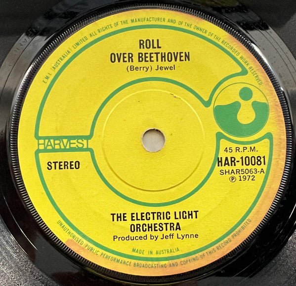 The Electric Light Orchestra* : Roll Over Beethoven (7", Single)