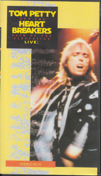 Tom Petty And The Heartbreakers : Pack Up The Plantation - Live! (VHS, PAL)