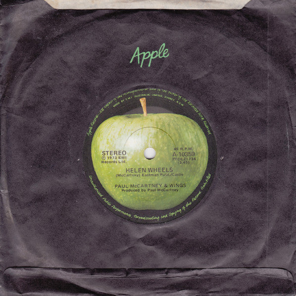 Paul McCartney & Wings* : Helen Wheels (7", Single)