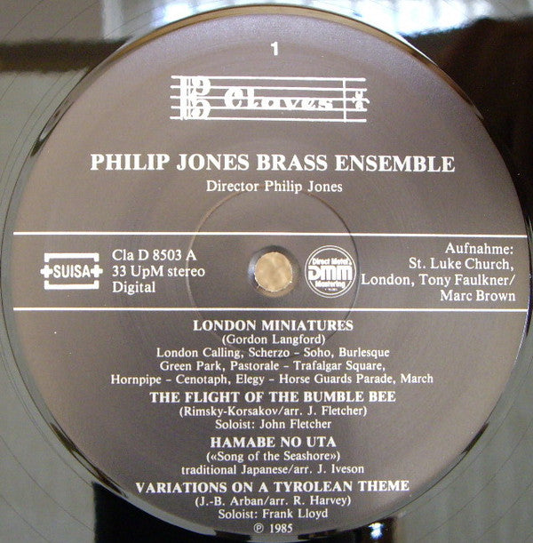 Philip Jones Brass Ensemble : Lollipops (LP)