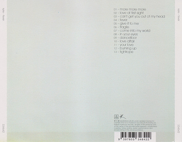 Kylie* : Fever (CD, Album, RP)
