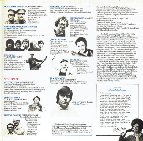 Various : We Are Most Amused: The Very Best Of British Comedy (2xLP, Comp, MPO)
