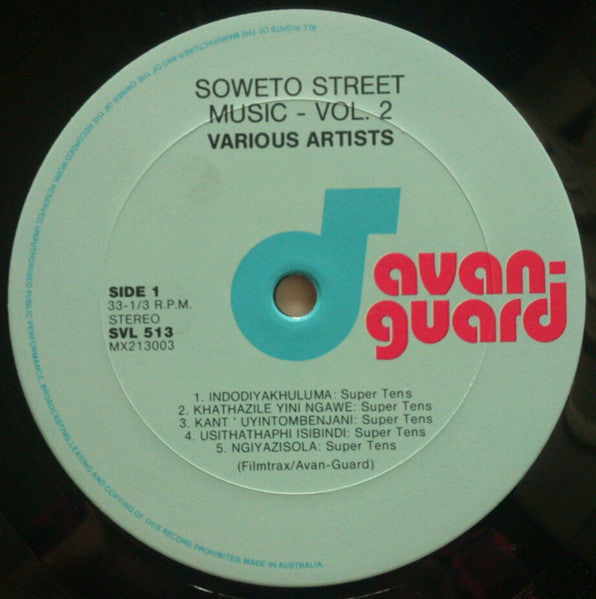 Various : Soweto Street Music The Definitive Collection Vol 2 (LP, Album)