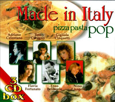 Various : Made In Italy Pizza Pasta Pop (3xCD, Comp, Box)