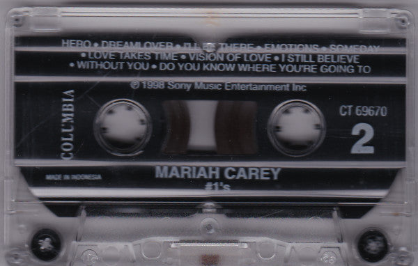Mariah Carey : #1's (Cass, Comp)