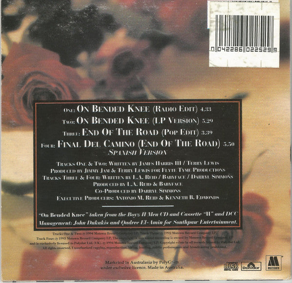 Boyz II Men : On Bended Knee (CD, Single)