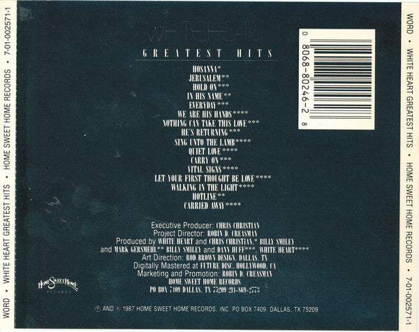 White Heart : Greatest Hits (CD, Comp)