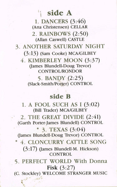 James Blundell : James Blundell (Cass, Album)