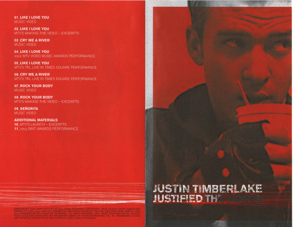 Justin Timberlake : Justified The Videos (DVD)