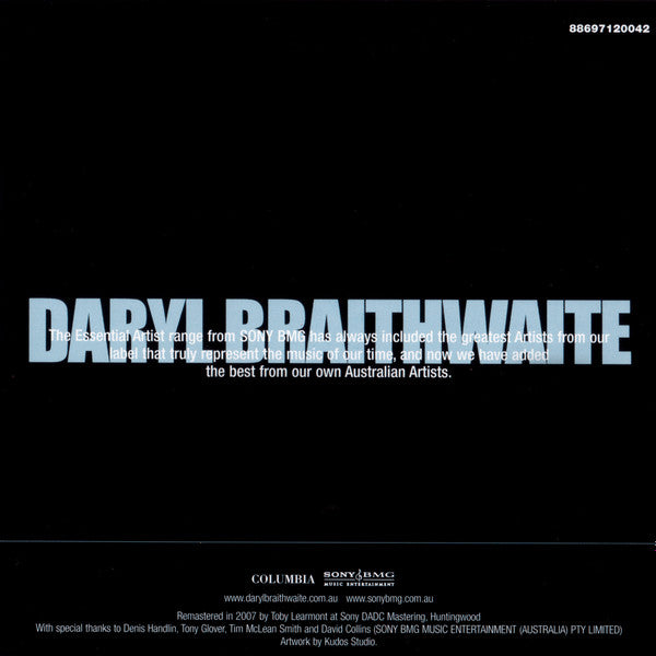 Daryl Braithwaite : The Essential Daryl Braithwaite (CD, Comp, RM)