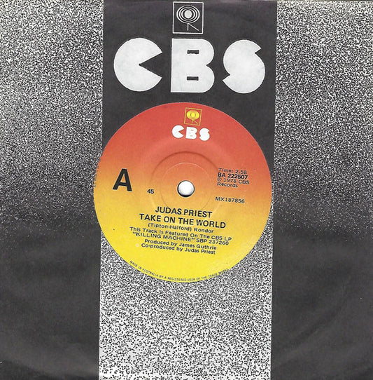 Judas Priest : Take On The World (7", Single)