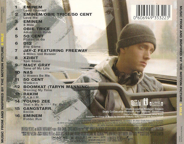 Various : Music From And Inspired By The Motion Picture 8 Mile (CD, Comp + CD, Smplr + Ltd)
