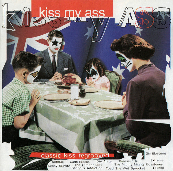 Various : Kiss My Ass: Classic Kiss Regrooved (CD, Comp, Gol)