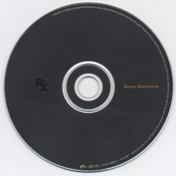 Dave Navarro : Rexall (CD, Maxi)