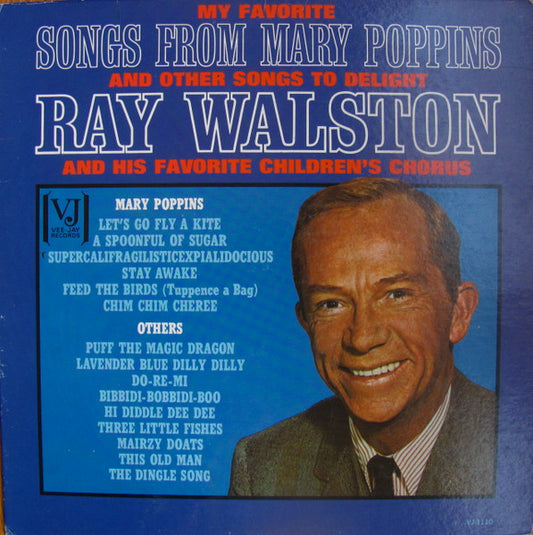 Ray Walston : My Favorite Songs From Mary Poppins And Other Songs To Delight (LP, Album)