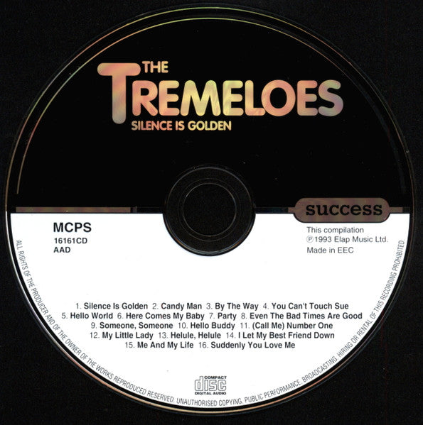 The Tremeloes : Silence Is Golden (CD, Comp, RE, RP)