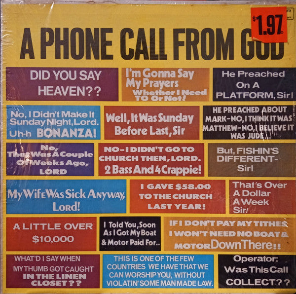 Various : A Phone Call From God  (LP, Comp)