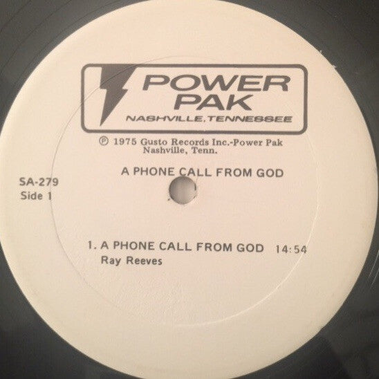 Various : A Phone Call From God  (LP, Comp)