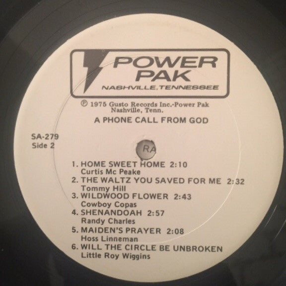 Various : A Phone Call From God  (LP, Comp)