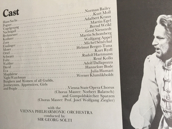 Richard Wagner : Sir Georg Solti*, Vienna Philharmonic Orchestra* : Die Meistersinger von Nürnberg (5xLP + Box)