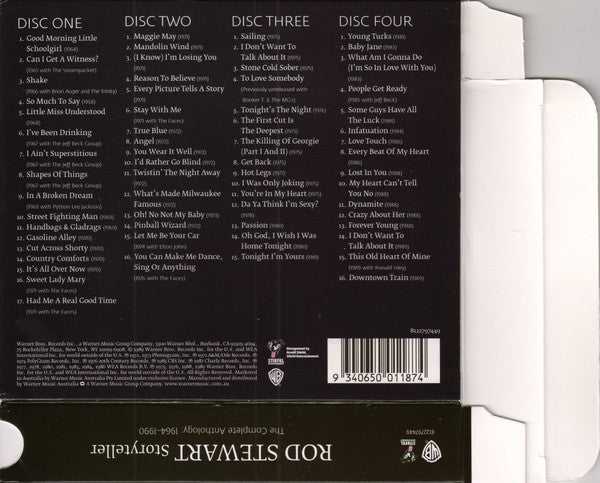 Rod Stewart : Storyteller (The Complete Anthology: 1964–1990) (4xCD, Comp, RP, Box)