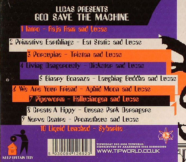 Lucas (91) : God Save The Machine (CD, Album)