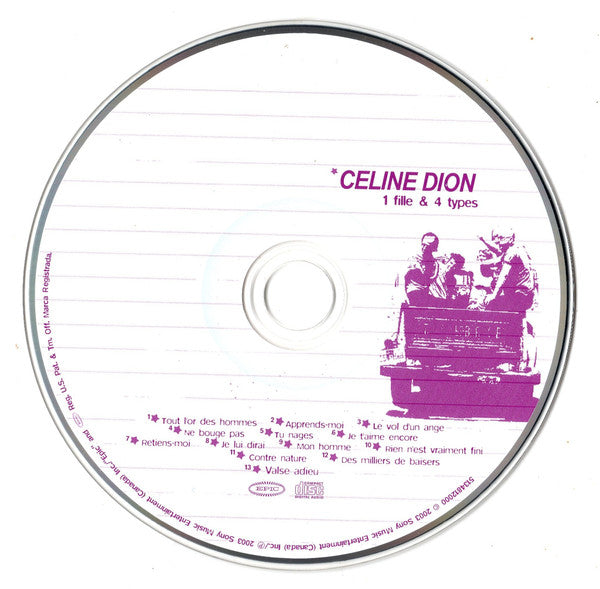 Céline Dion : 1 Fille & 4 Types (CD, Album)