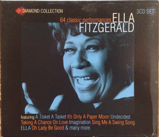 Ella Fitzgerald : Diamond Collection - 64 Classic Performances  (3xCD, Comp)