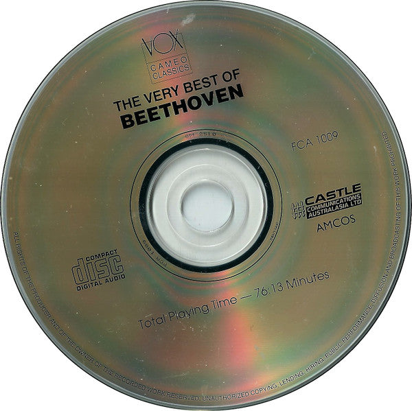 Beethoven* : The Very Best Of Beethoven (CD, Comp)