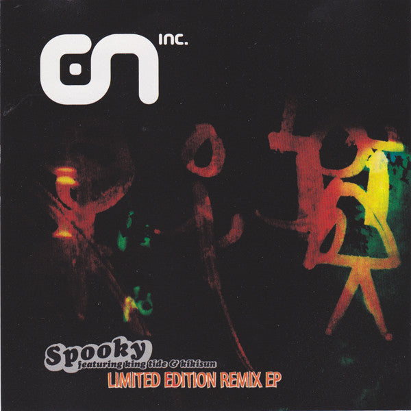 ON Inc Featuring King Tide* & Kikisun : Spooky Limited Edition Remix EP (CD, EP)