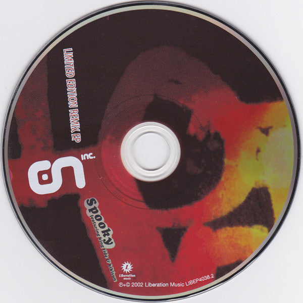 ON Inc Featuring King Tide* & Kikisun : Spooky Limited Edition Remix EP (CD, EP)