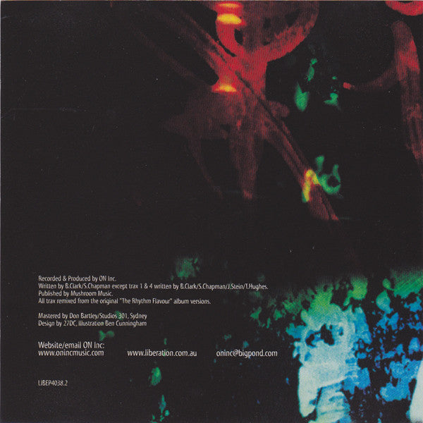 ON Inc Featuring King Tide* & Kikisun : Spooky Limited Edition Remix EP (CD, EP)