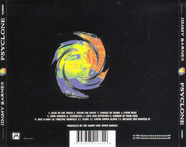 Jimmy Barnes : Psyclone (CD, Album, RE)