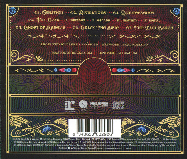 Mastodon : Crack The Skye (CD, Album)