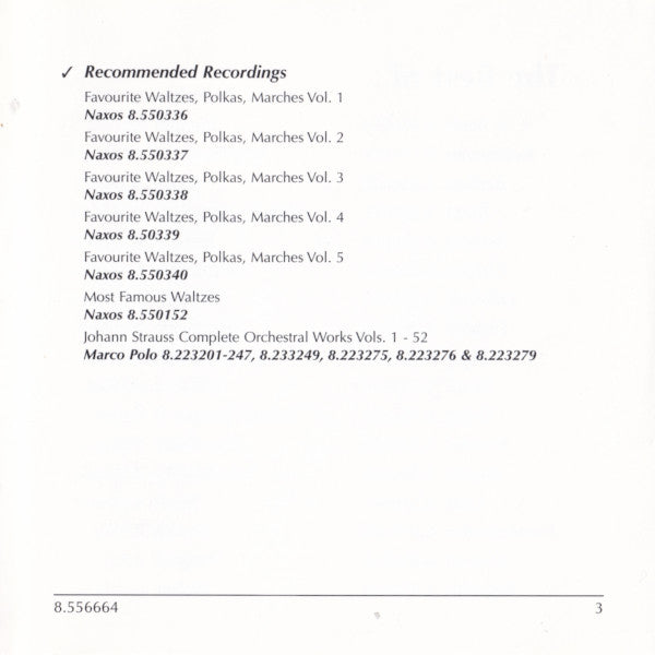 Johann Strauss II* : The Best Of Johann Strauss II (CD, Comp, RE)