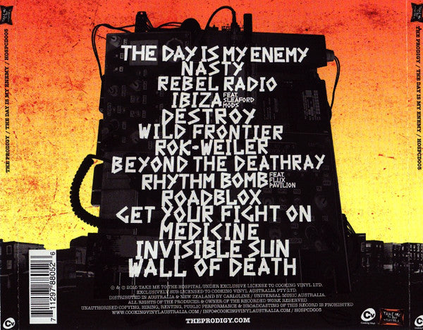 The Prodigy : The Day Is My Enemy (CD, Album)