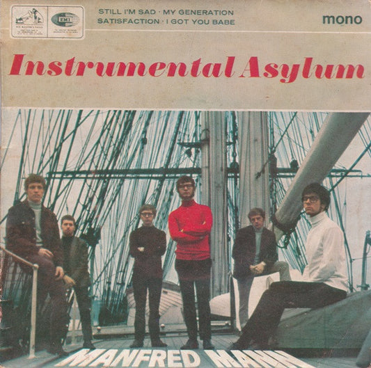 Manfred Mann : Instrumental Asylum (7", EP, Mono)