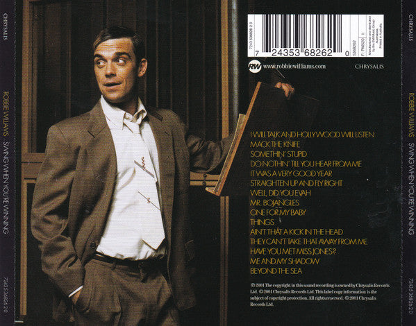 Robbie Williams : Swing When You're Winning (CD, Album)