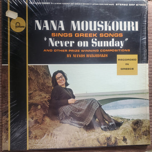 Nana Mouskouri : Sings Greek Songs By Manos Hadjidakis (LP)