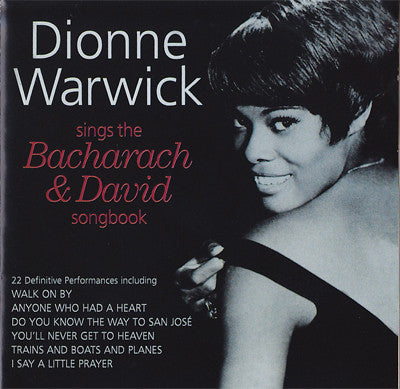 Dionne Warwick : Dionne Warwick Sings The Bacharach & David Songbook (CD, Comp)