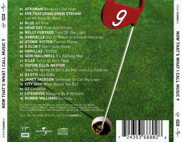 Various : Now That's What I Call Music 9 (CD, Comp)