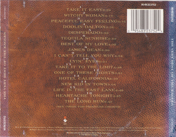 Eagles : The Very Best Of The Eagles (CD, Comp)