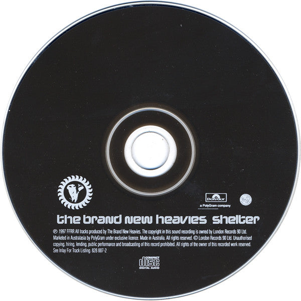 The Brand New Heavies : Shelter (CD, Album)
