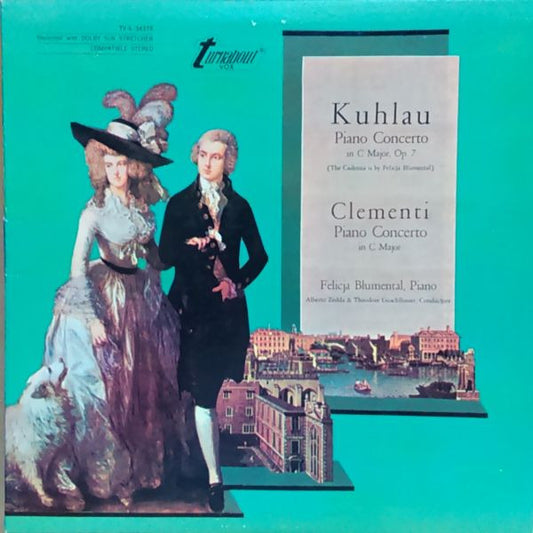 Daniel Friedrich Rudolph Kuhlau, Muzio Clementi, Felicja Blumental, Alberto Zedda, Theodor Guschlbauer : Piano Concerto In C Major, Op. 7 / Piano Concerto In C Major (LP)